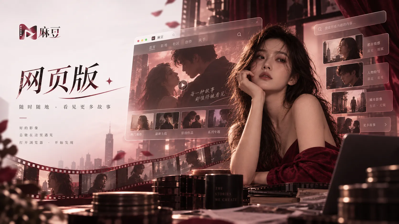 拍摄幕后讨论视觉图
